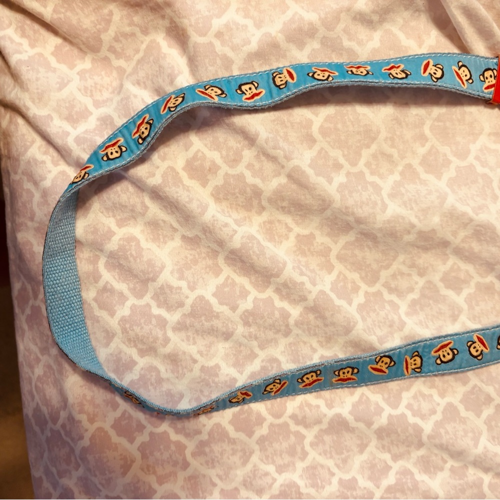 Paul Frank Blue Belt with Gold Accents